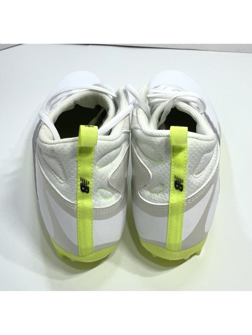 New Balance Rush V4 Mid Lacrosse Cleat White Size 11.5 Men’s - Picture 3 of 6